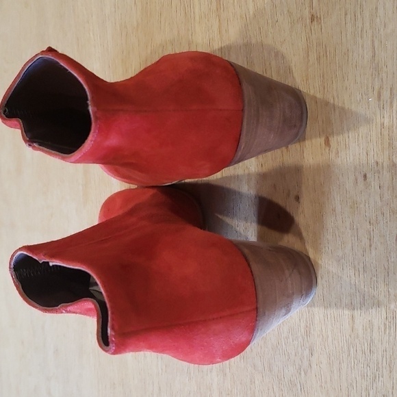 Rachel Comey Women's Mars Boot, Orange Suede nwot - Picture 5 of 11